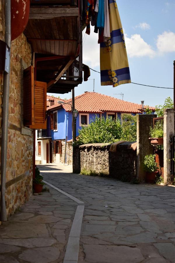 Вилла Renovated Old Manor House With Yard Арнея Экстерьер фото